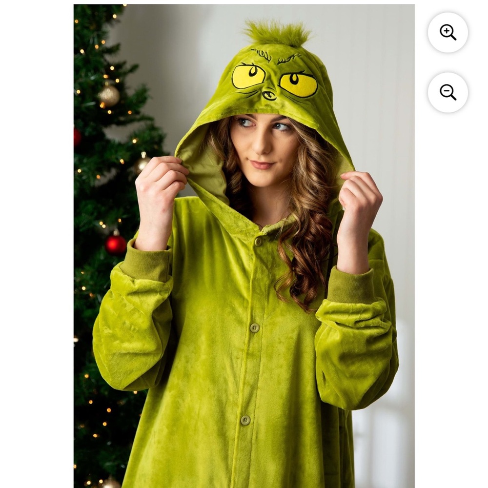 Sold on Mercari: Grinch Hooded Onesie Costume